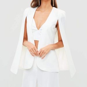 Missguided vest blazer